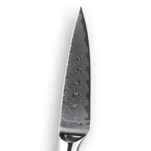 Messermeister Messenset Avanta Damascus 3-delig - Koksmes, Universeel Mes & Schilmes - detail 4