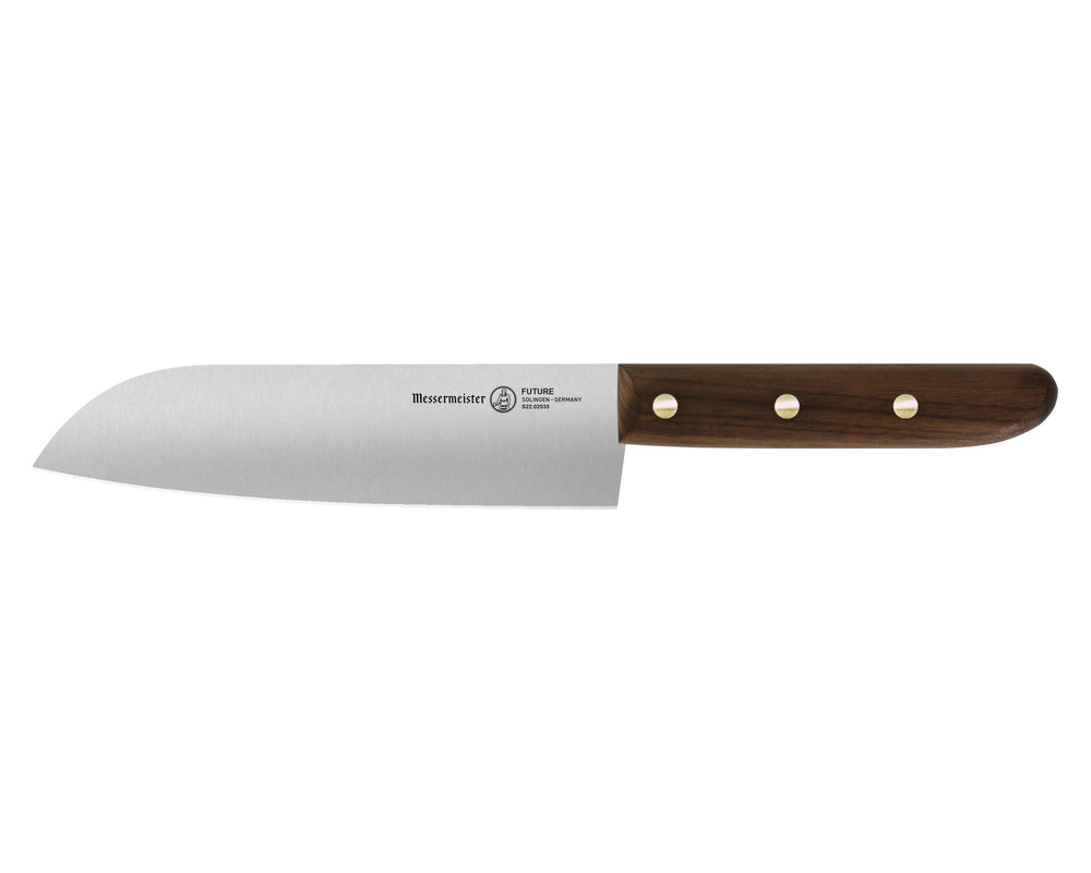 Messermeister Santokumes Future Walnotenhout 16.5 cm