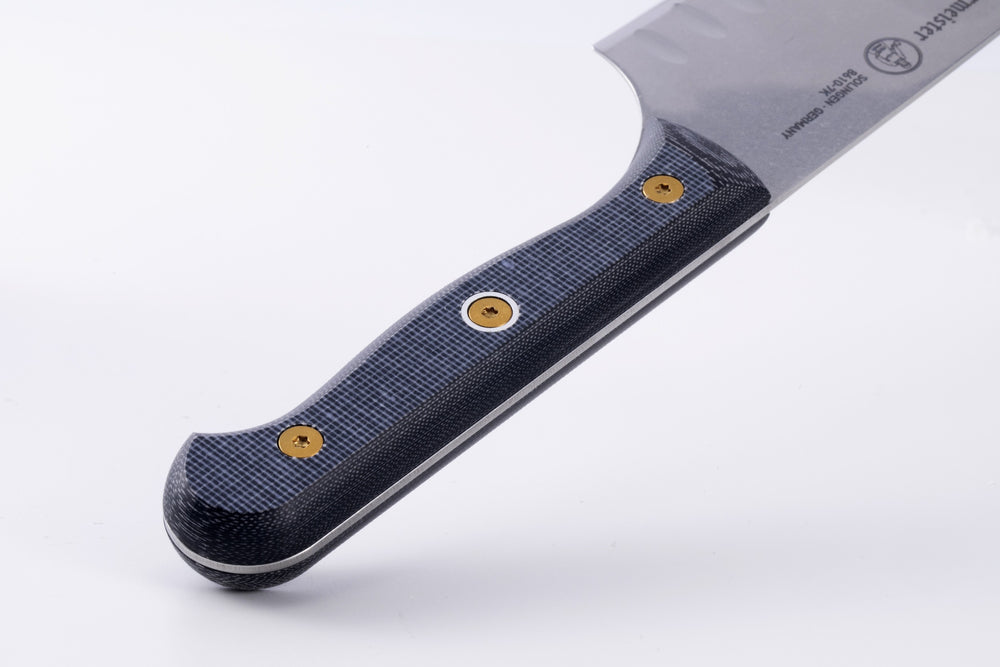 Messermeister Santokumes met Kuiltjes Custom 18 cm - detail 3