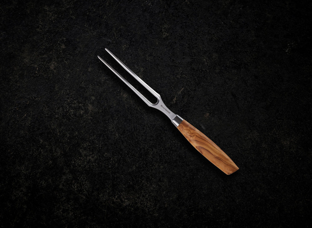 Messermeister Vleesvork Oliva Luxe Olijfhout 16 cm - sfeerbeeld 1