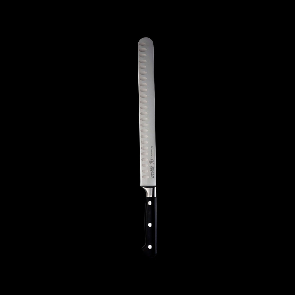Messermeister Zalmmes / Hammes met Kuiltjes Meridian Elite 25 cm - sfeerbeeld 2