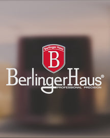Berlinger Haus Airfryer XL Mat Bordeaux - met Kijkvenster - 5 Liter - 1400W