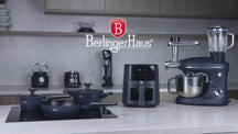 Berlinger Haus Pannenset Mat Blauw 11-Delig - Kookpan ø 20, 24, 28 cm, Koekenpan ø 24, 28 cm & Steelpan ø 16 cm - Geschikt voor alle warmtebronnen