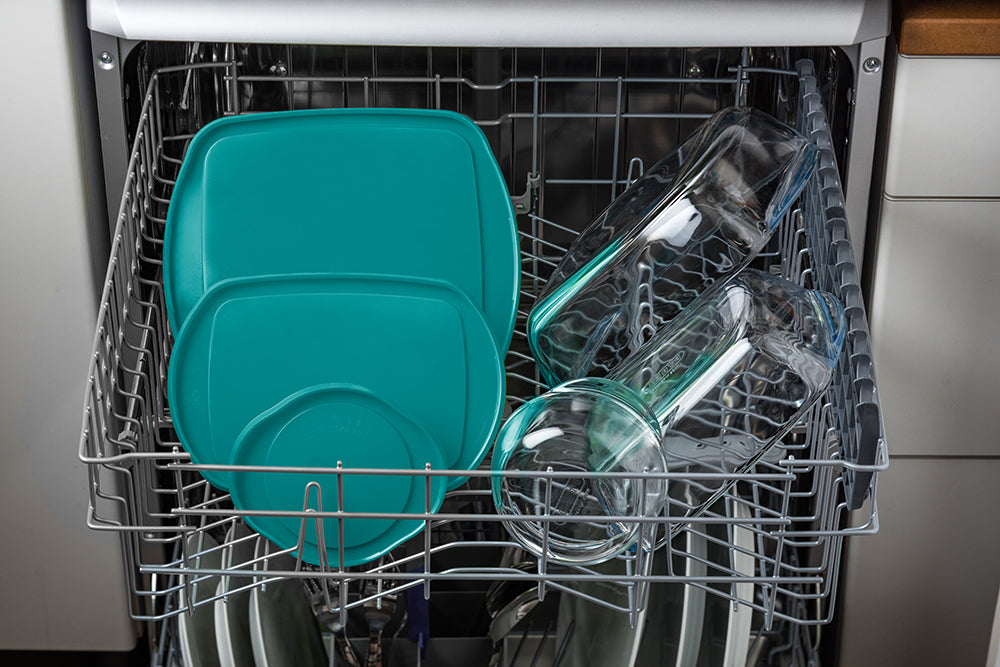 Pyrex Glazen Ovenschaalset met deksel Cook & Store 3-delig - 400 ml, 1.1 Liter & 2.5 Liter