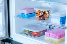 Pyrex Glazen Ovenschaalset met deksel Cook & Freeze 4-Delig - 800 ml, 1.5 Liter, 2.6 Liter & 4 Liter