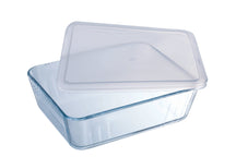 Pyrex Glazen Ovenschaalset met deksel Cook & Freeze 4-Delig - 800 ml, 1.5 Liter, 2.6 Liter & 4 Liter