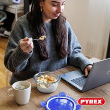 Pyrex Glazen Vershoudbakjes / Ovenschalen met deksel Cook & Go 7-delig