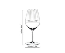 Riedel Wijnglazenset - Rode Wijnglazen - Performance - Cabernet / Merlot - 834 ml - 4 Stuks