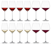 Schott Zwiesel Wijnglazenset Fortissimo 12-delig - Witte Wijnglazen, Rode Wijnglazen & Bourgogneglazen