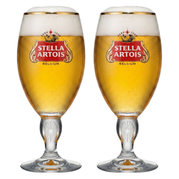 Stella Artois Bierglazen - Chalice - 330 ml - 2 stuks