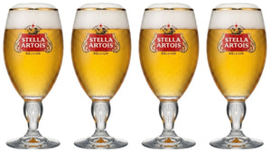 Stella Artois Bierglazen - Chalice - 330 ml - 4 stuks