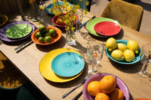 Studio Tavola Serviesset Sunny Summer 18-delig / 6 personen - 6 ontbijtborden, 6 soepborden en 6 dinerborden