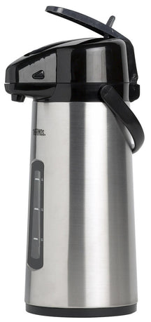 Thermos Thermoskan met Pomp & Venster - Pompkan - Isoleerkan - 2.2 Liter