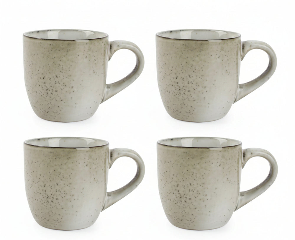 Salt & Pepper Koffiekopjes Artisan Groen 220 ml - 4 Stuks