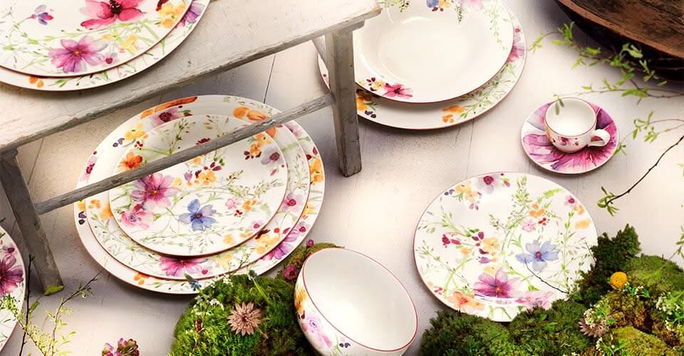 Villeroy & Boch Ontbijtbord / Dessertbord Mariefleur Basic - ø 21.5 cm