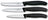 Victorinox Schilmessenset Swiss Classic Zwart 3-delig - Tomatenmes, Officemes & Schilmes