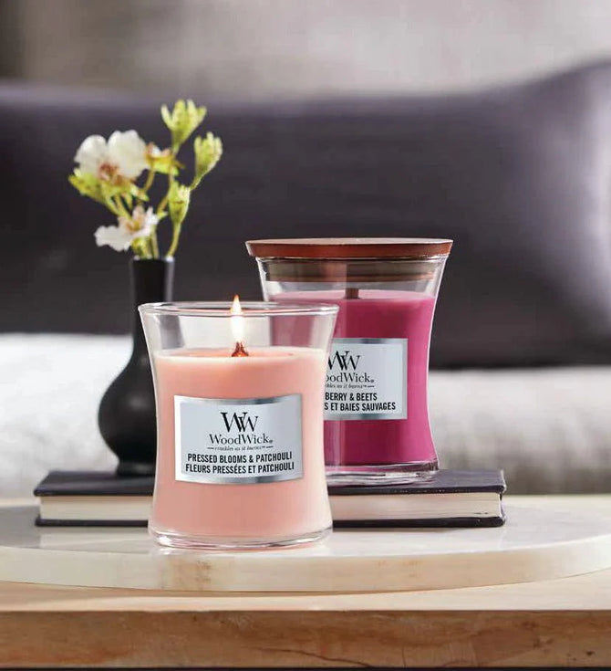 WoodWick Kaars ± 60 Branduren