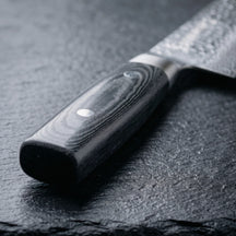 Yaxell Koksmes Zen 24 cm - 37 laags roestvrij damast staal - canvas Micarta heft